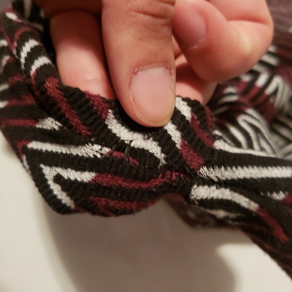 Zara Chevron Patterned Short Sleeve Tent Dress - Picture 7 of 8